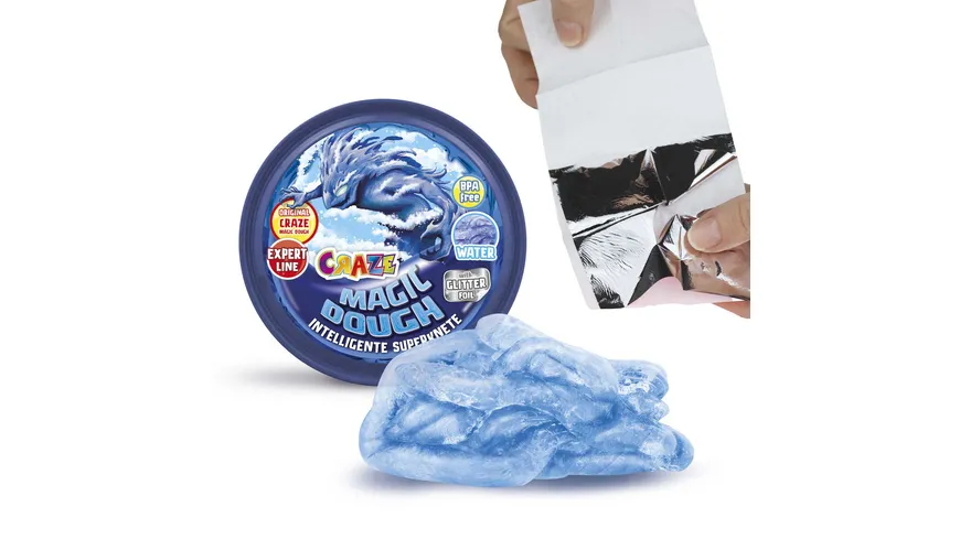CRAZE - MAGIC DOUGH Dose mit 70gr intelligenter Superknete - Elements 70 g