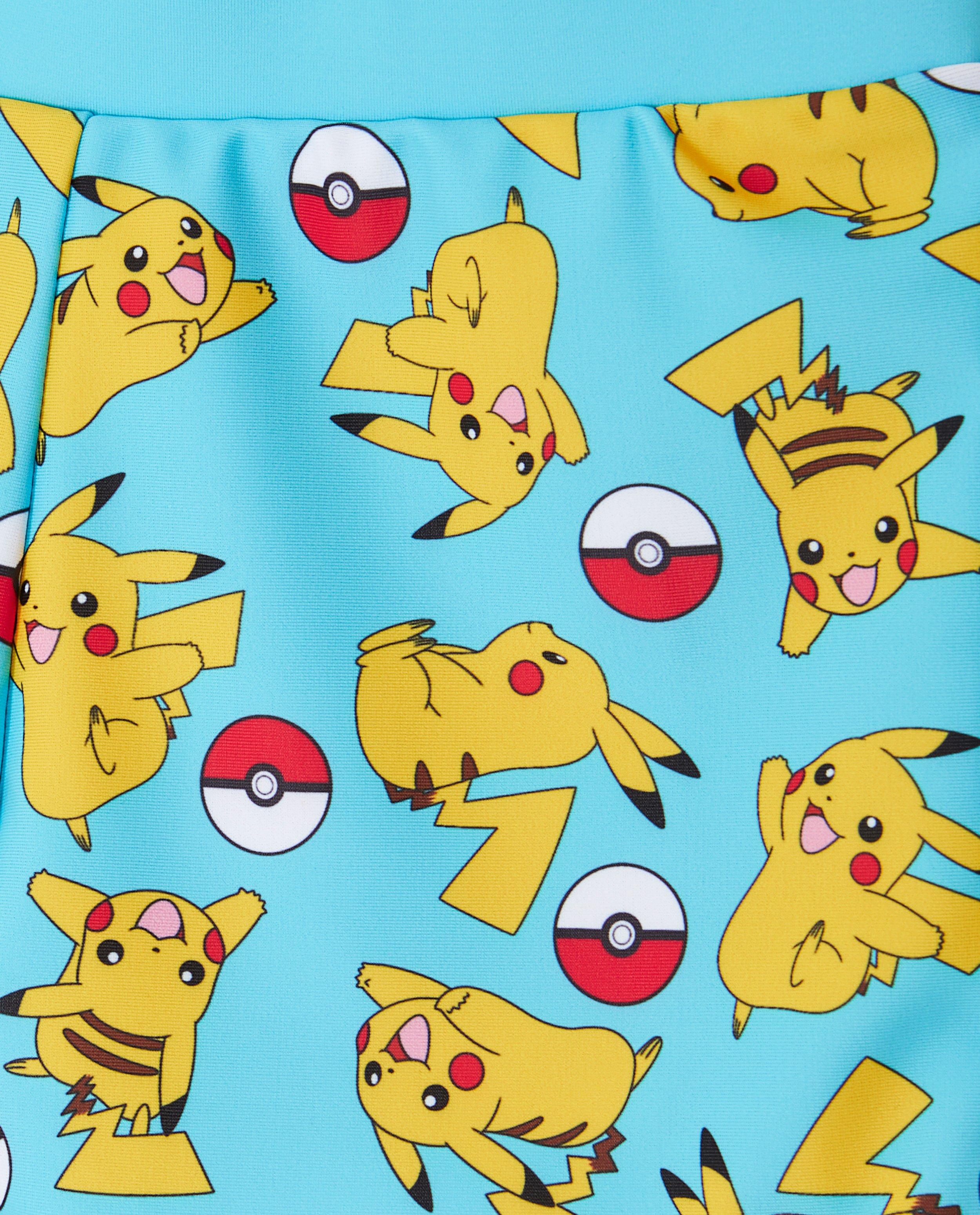 Pokémon úszónadrág Pikachu mintával, kék