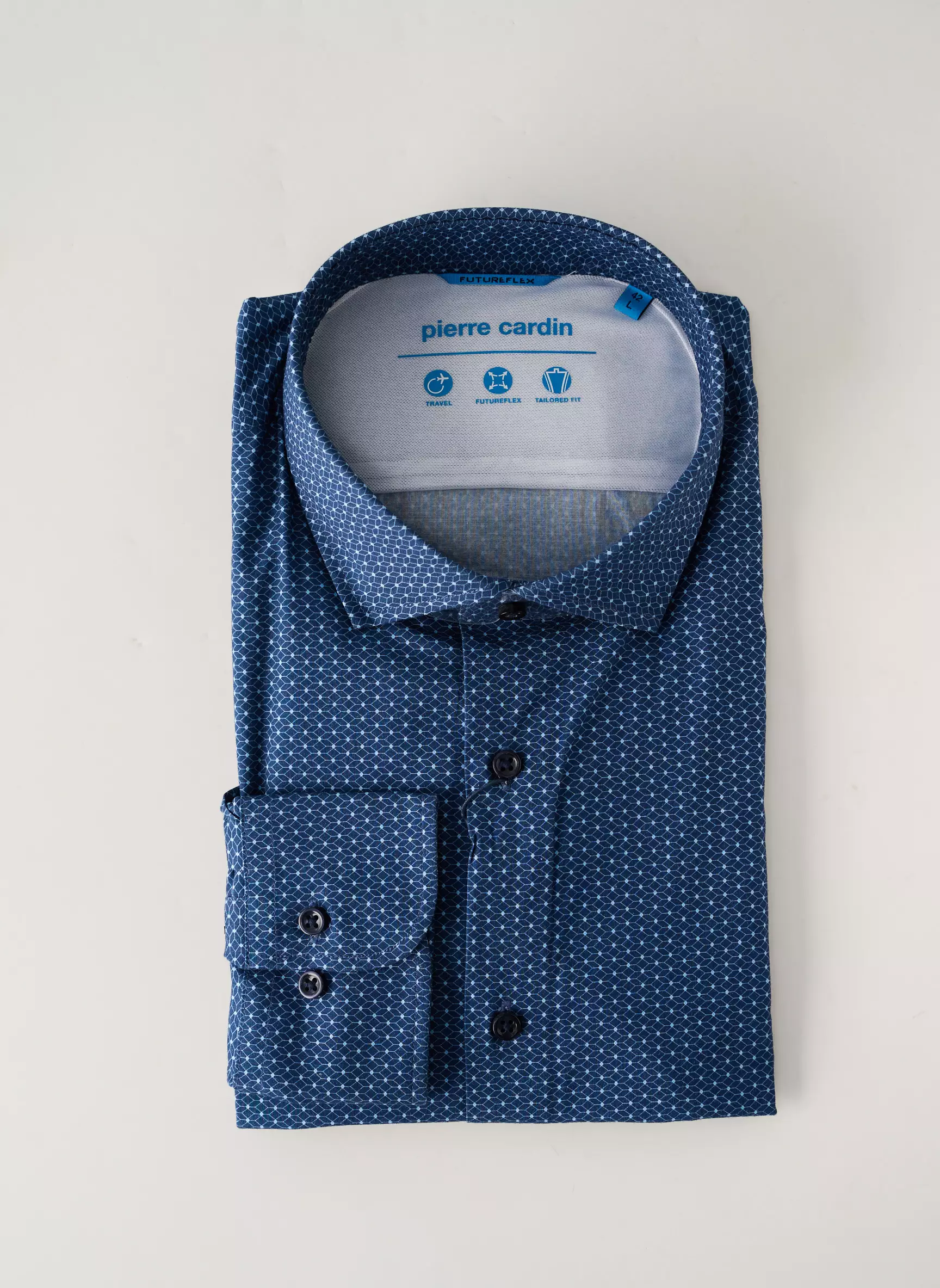 Pierre Cardin Manches Longues Homme couleur bleu
