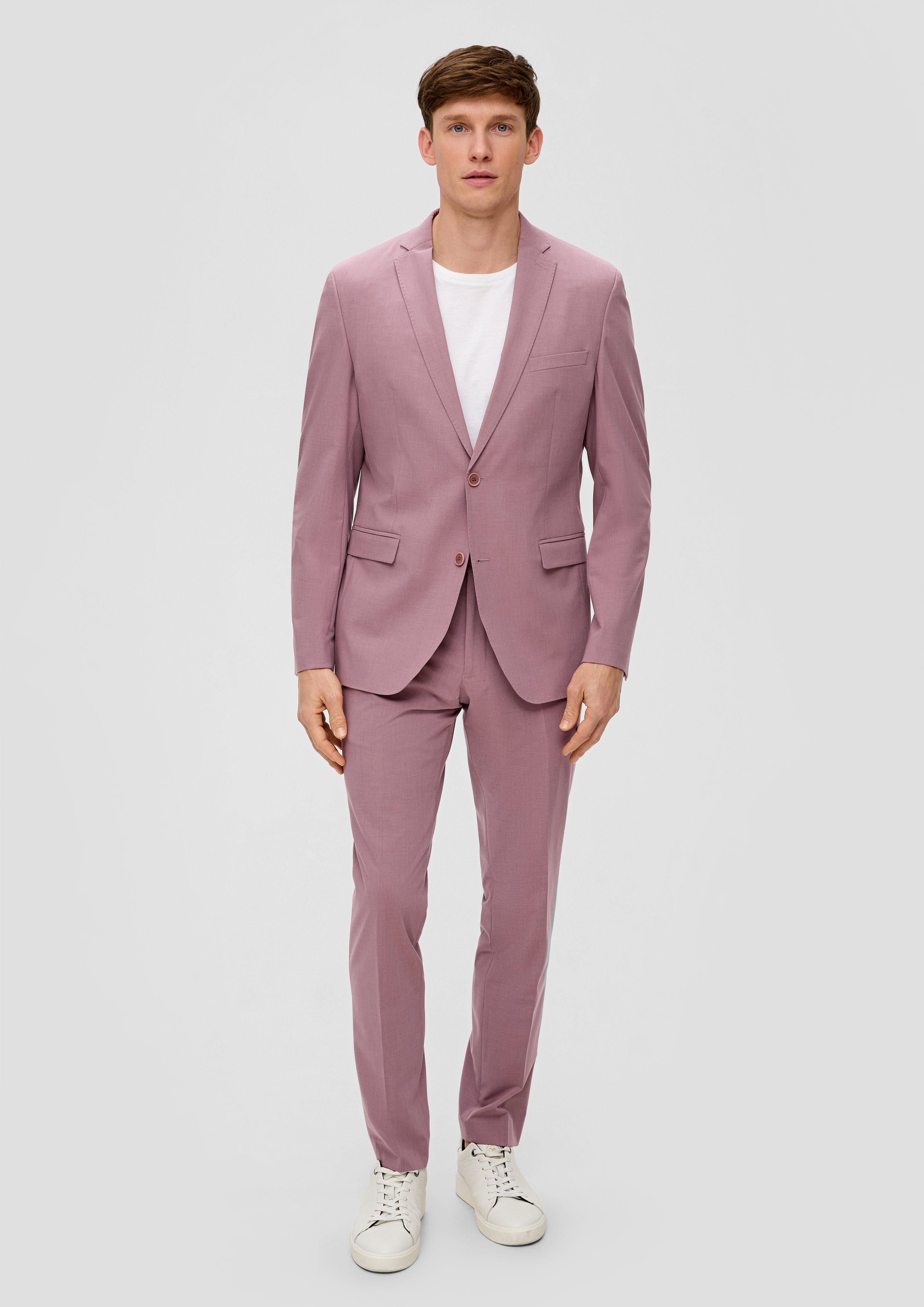 s.O PURE: Anzugsakko aus Stretch-Fabric  2142824-4757