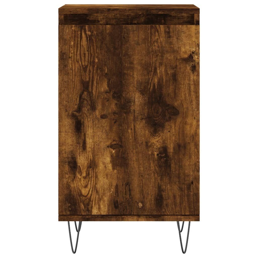 vidaXL Sideboard Sideboard Räuchereiche 40x35x70 cm Holzwerkstoff (1 St)