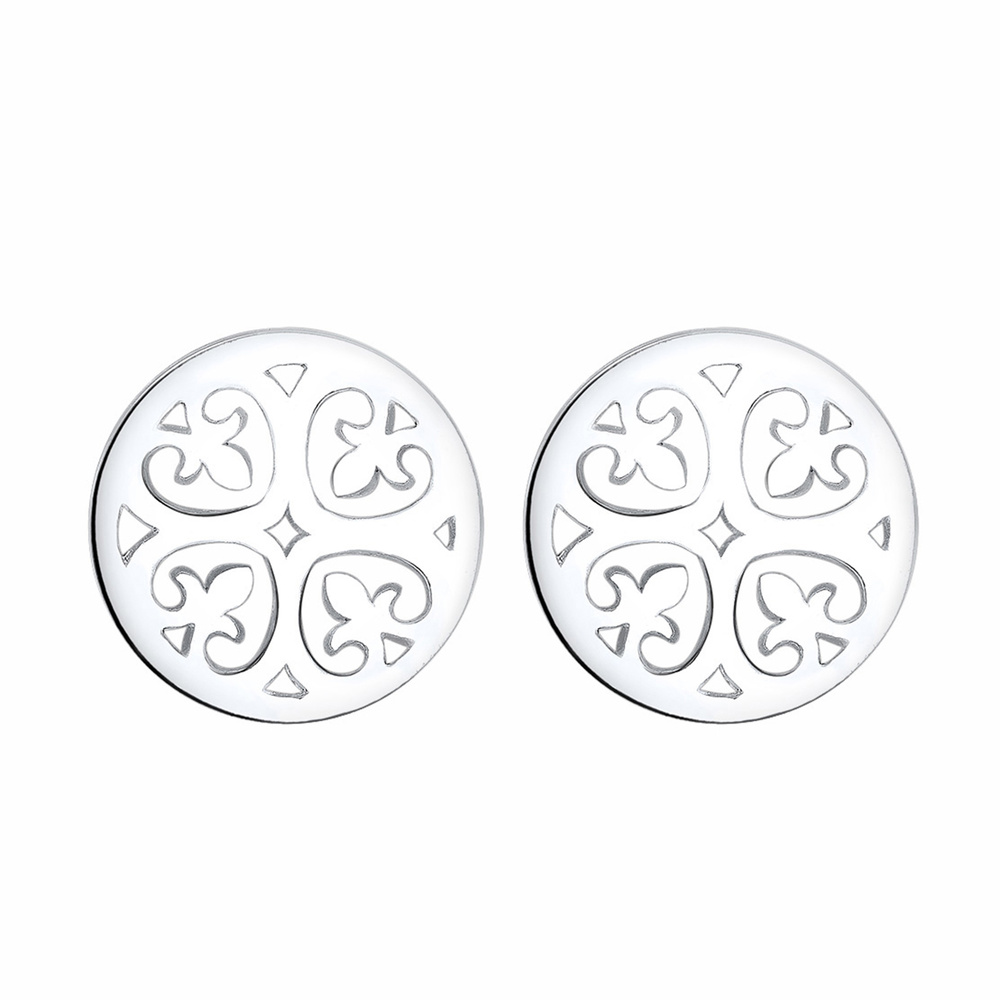 Elli Elli Boucles d'Oreilles Ornament Boho Cristaux Boucles d'oreilles Femme - Plaqué  Boucles d'oreilles