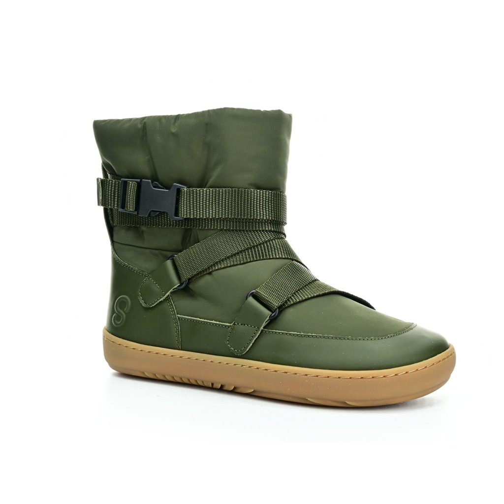 Shapen Frosty 2.0 Olive Barfußschneestiefel