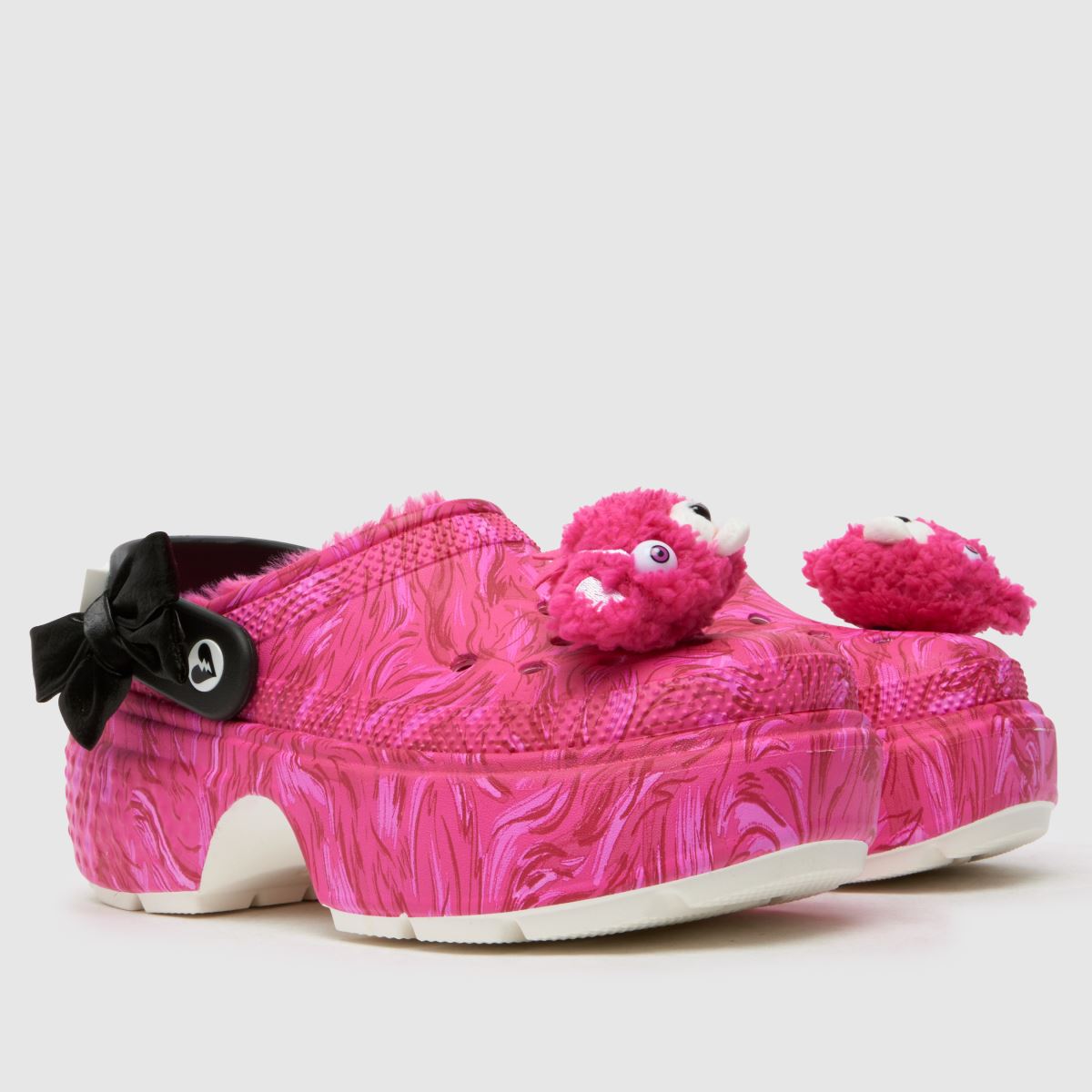 Crocs x Fortnite Cuddle Team klumpa szandál rózsaszínben