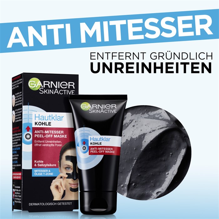 Kohle Peel-Off Maske