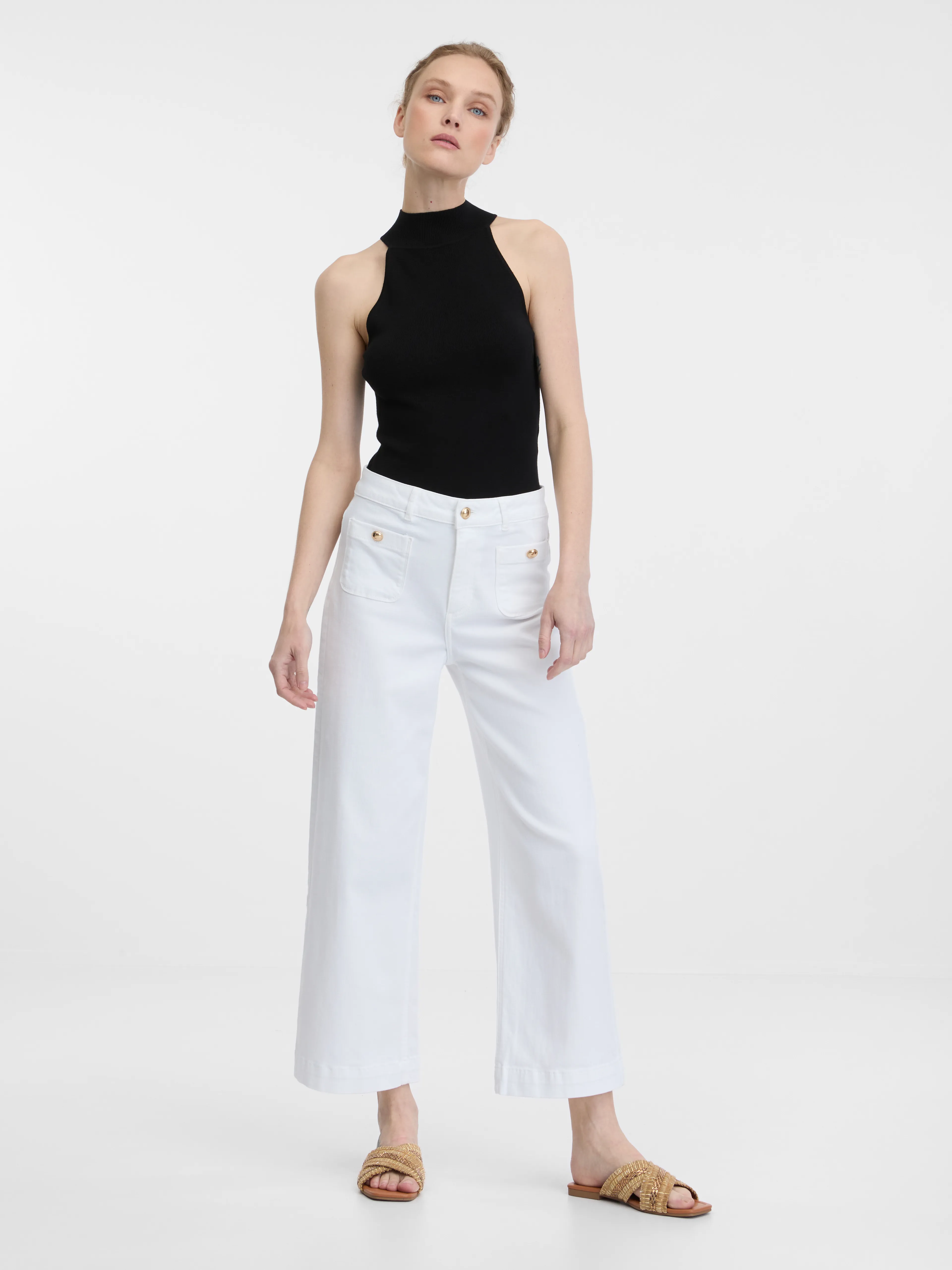 Schwarzes Damen-Tank-Top ORSAY