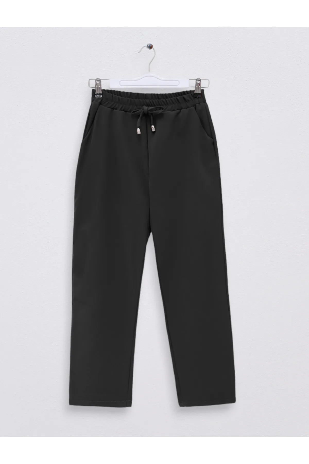 Modamorfo  Hose mit elastischem Bund und doppelter Tasche und Spitze