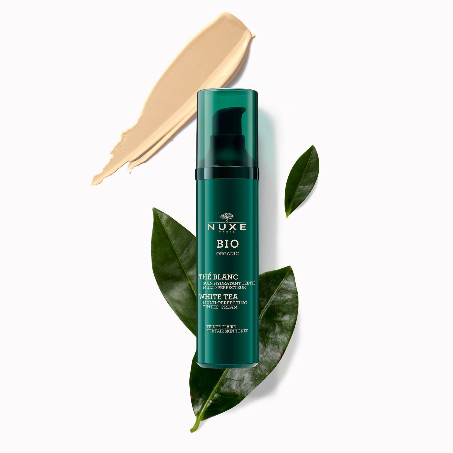Nuxe Soin Hydratant Teinté Multi-perfecteur Nuxe Bio - teinte claire - Toutes peaux - 50ml