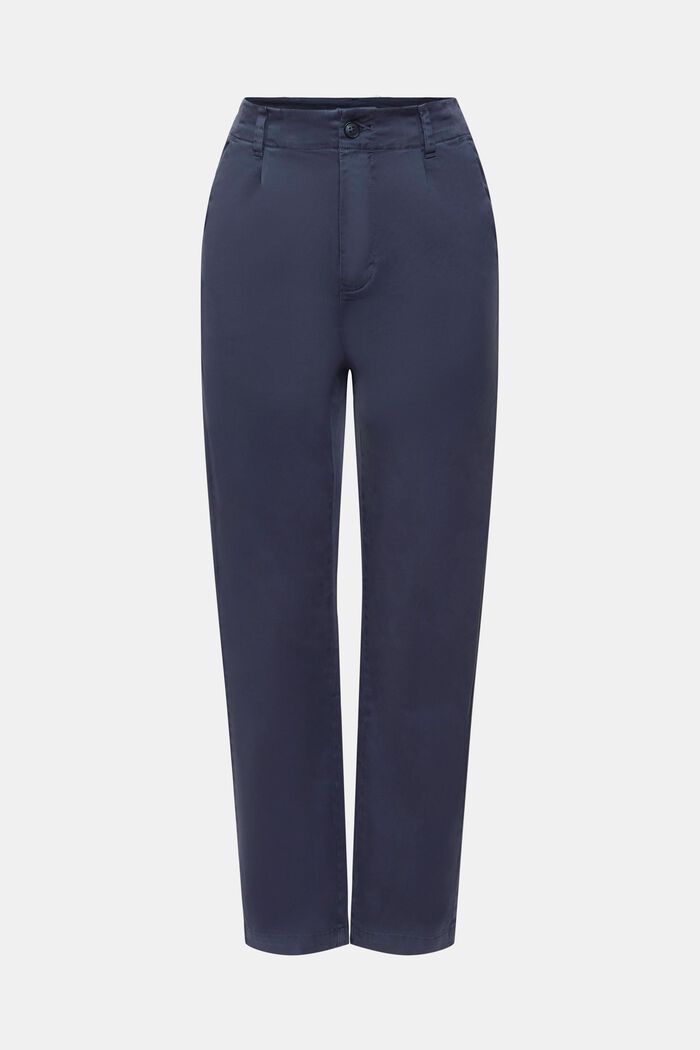 Chinohose mit Bundfalten