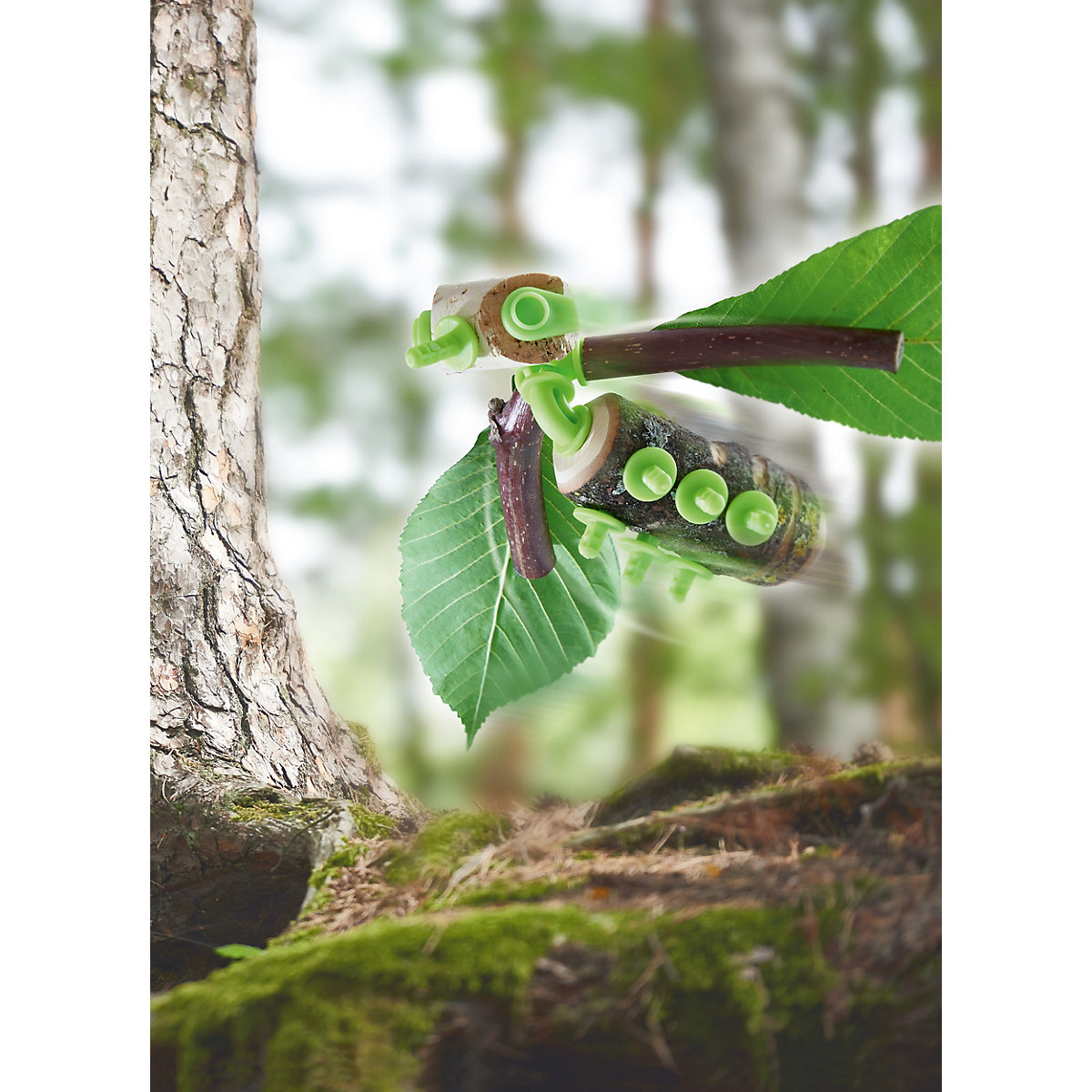 HABA 305344 Terra Kids Connectors – Konstruktions-Set Tiere