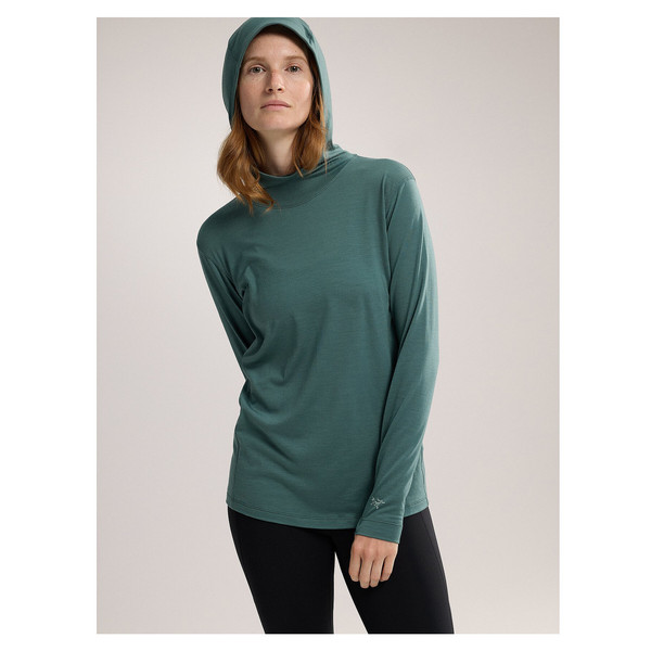 LANA MERINO WOOL HOODY W Damen - Baselayer