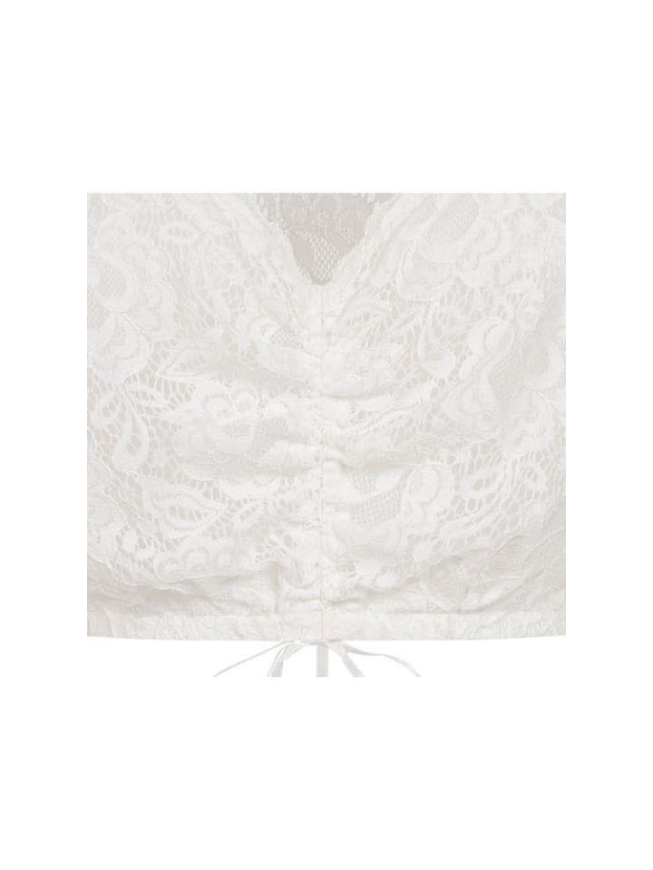 Nübler Dirndlbluse Kurzarm Josefine in Creme günstig kaufen