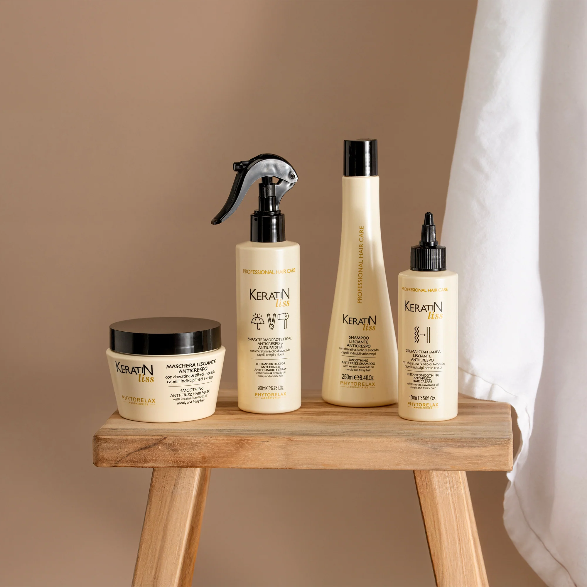 Keratin Liss Anti-Frizz Smoothing Shampoo - Šampon za zaglađivanje kose