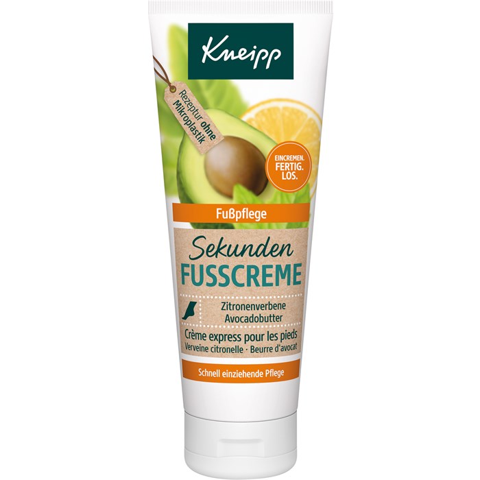 Sekunden Fußcreme