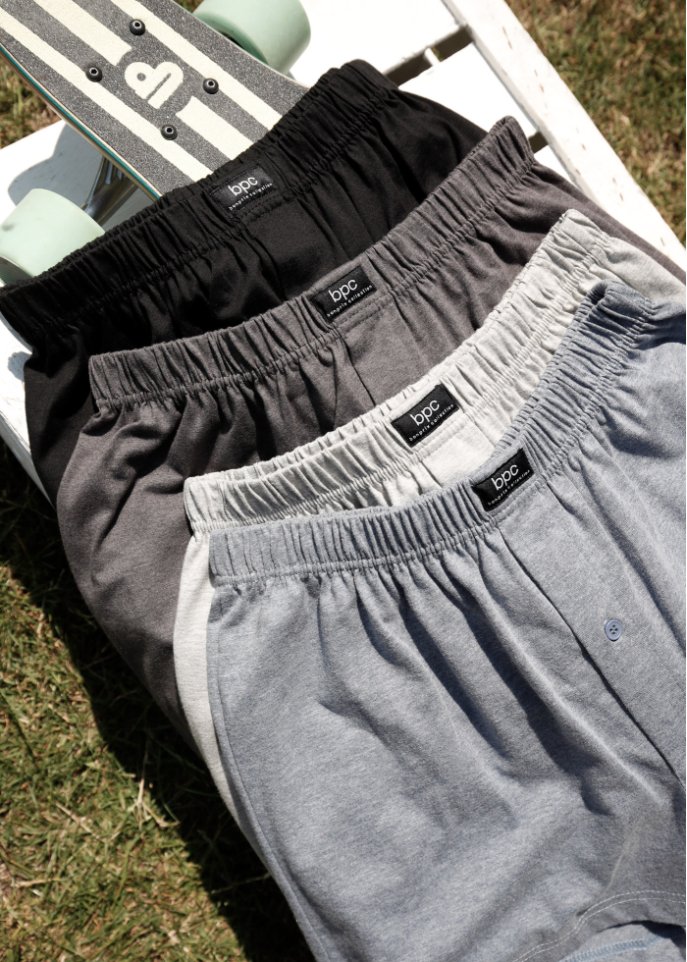 Lockere Jersey Boxershorts (4er Pack)