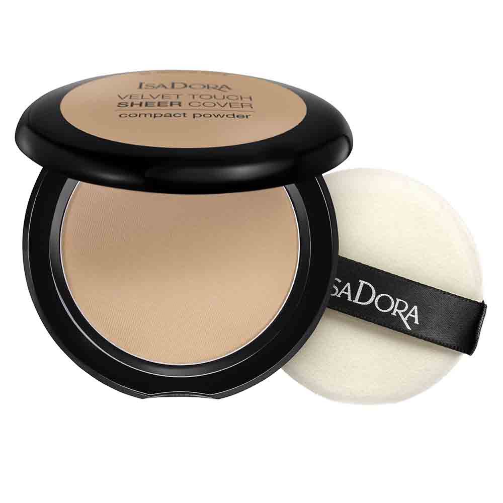IsaDora Teint Velvet Touch Sheer Cover Compact Powder
