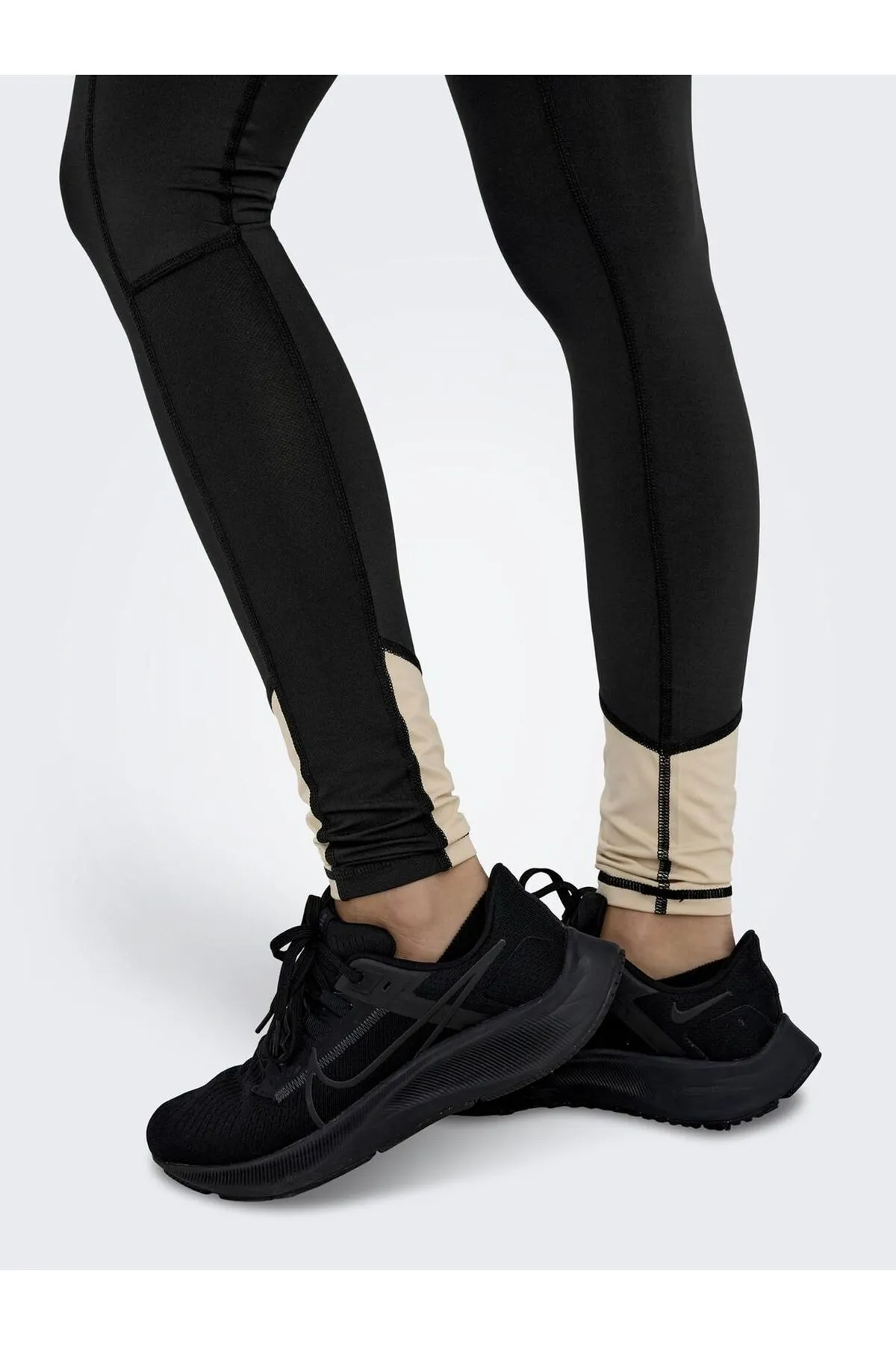 Only Play  Sport-Leggings - Schwarz - Mittlerer Bund