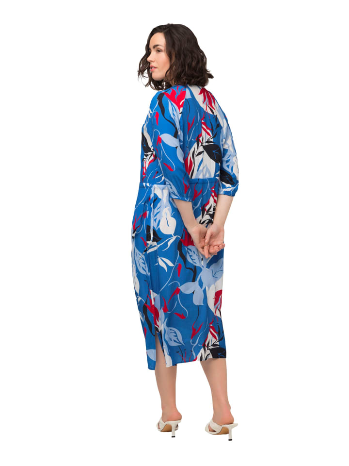 Ulla Popken Kleid in mittelblau günstig kaufen