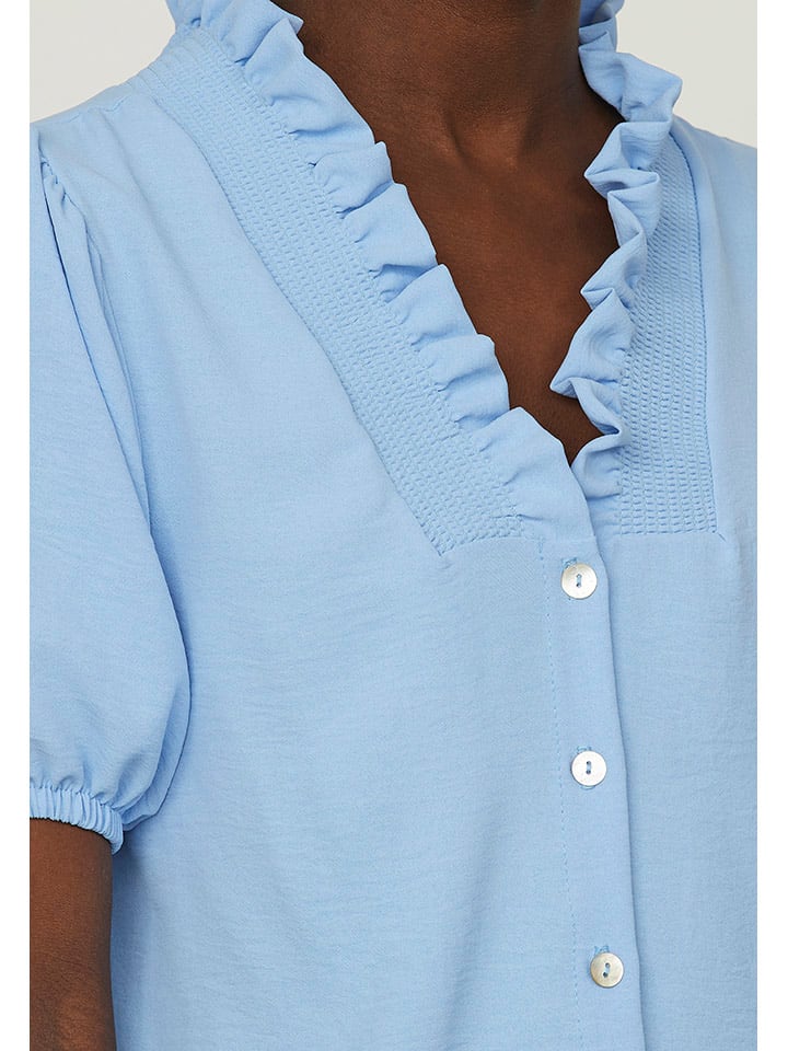 SisterS point Bluse in Hellblau günstig kaufen