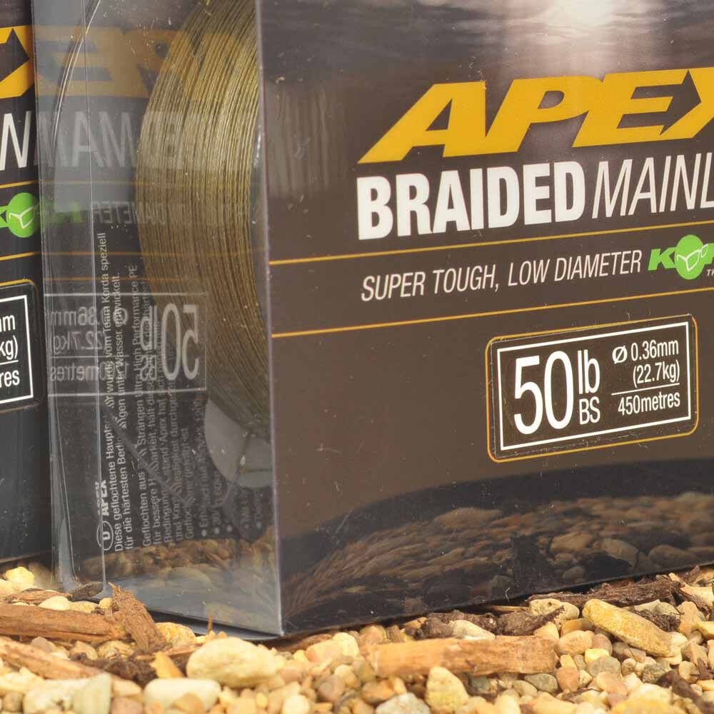 Korda Apex pintas pagrindinis valas 450 m karpių pintas valas