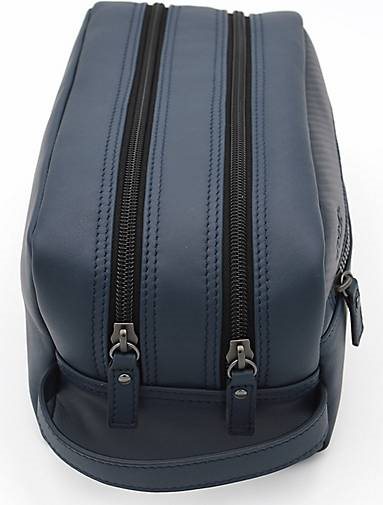JUMP Boston Kulturbeutel Leder 27 cm