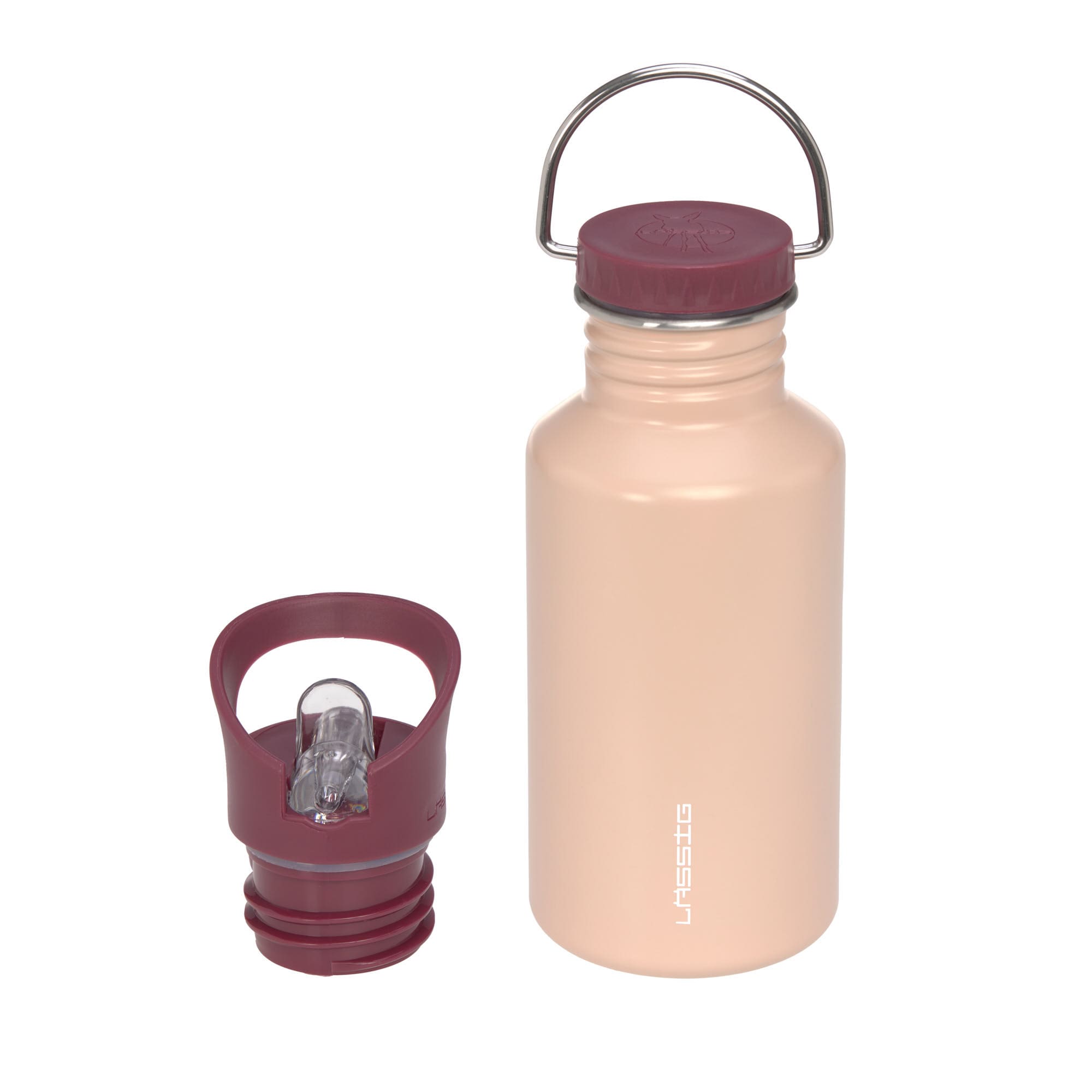 Edelstahl Kinder Trinkflasche - Unique, Rosa