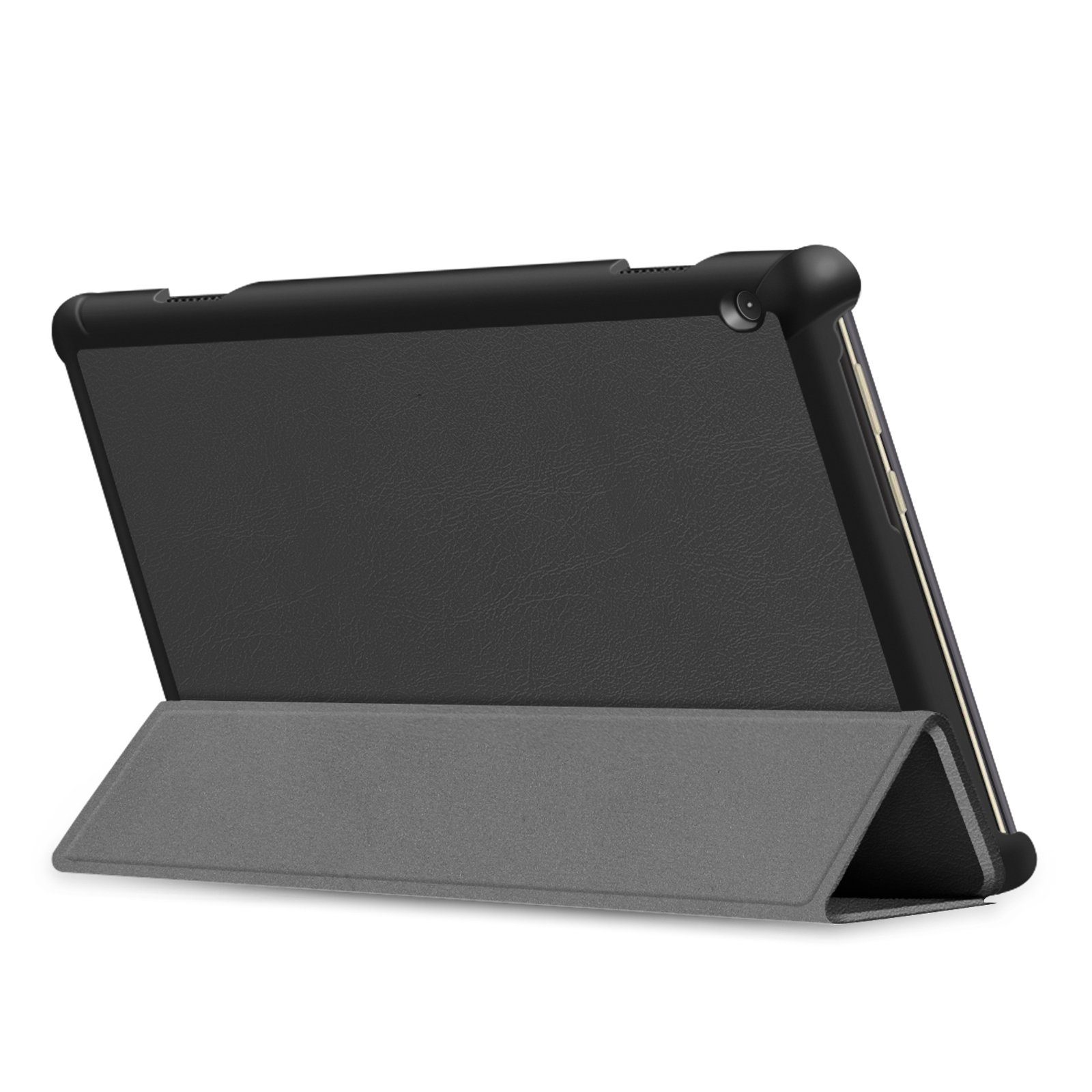 Lobwerk Tablet-Hülle Schutzhülle für Lenovo Tab M10 (2018) TB-X605F 10.1 Zoll, Wake & Sleep Funktion, Sturzdämpfung, Aufstellfunktion