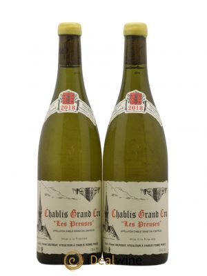 Chablis Grand Cru Les Preuses Vincent Dauvissat (Domaine)  2018 - Lot de 2 Bouteilles