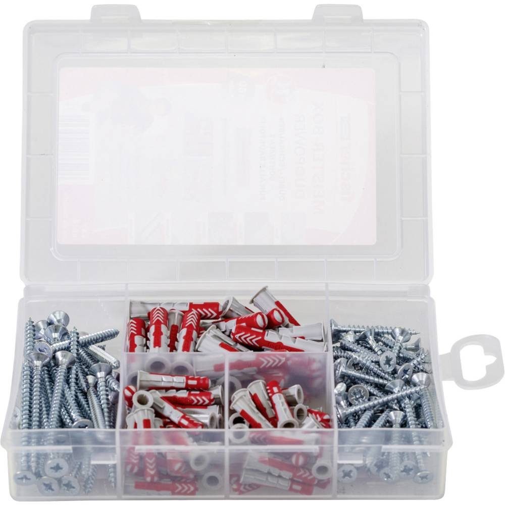 fischer Dübel-Set Meister-Box DUOPOWER + Schrauben (160