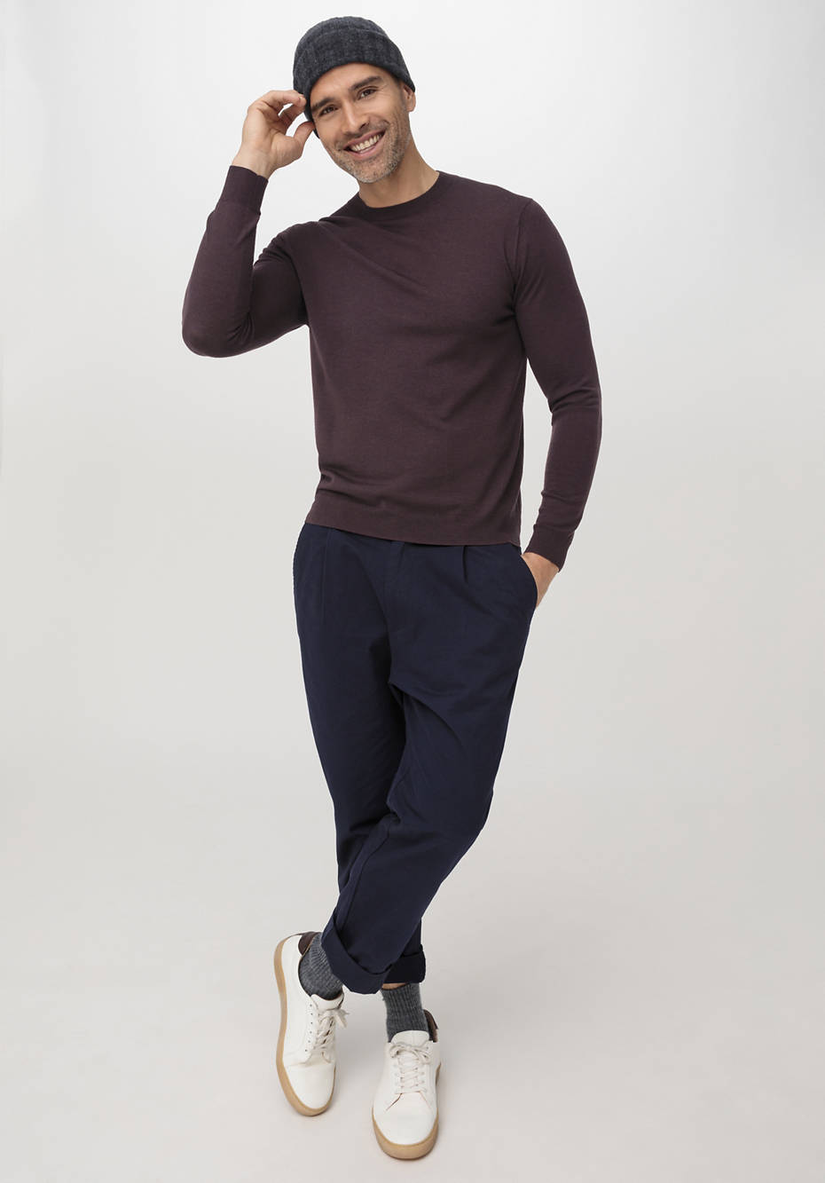 Pullover aus reiner Bio-Merinowolle