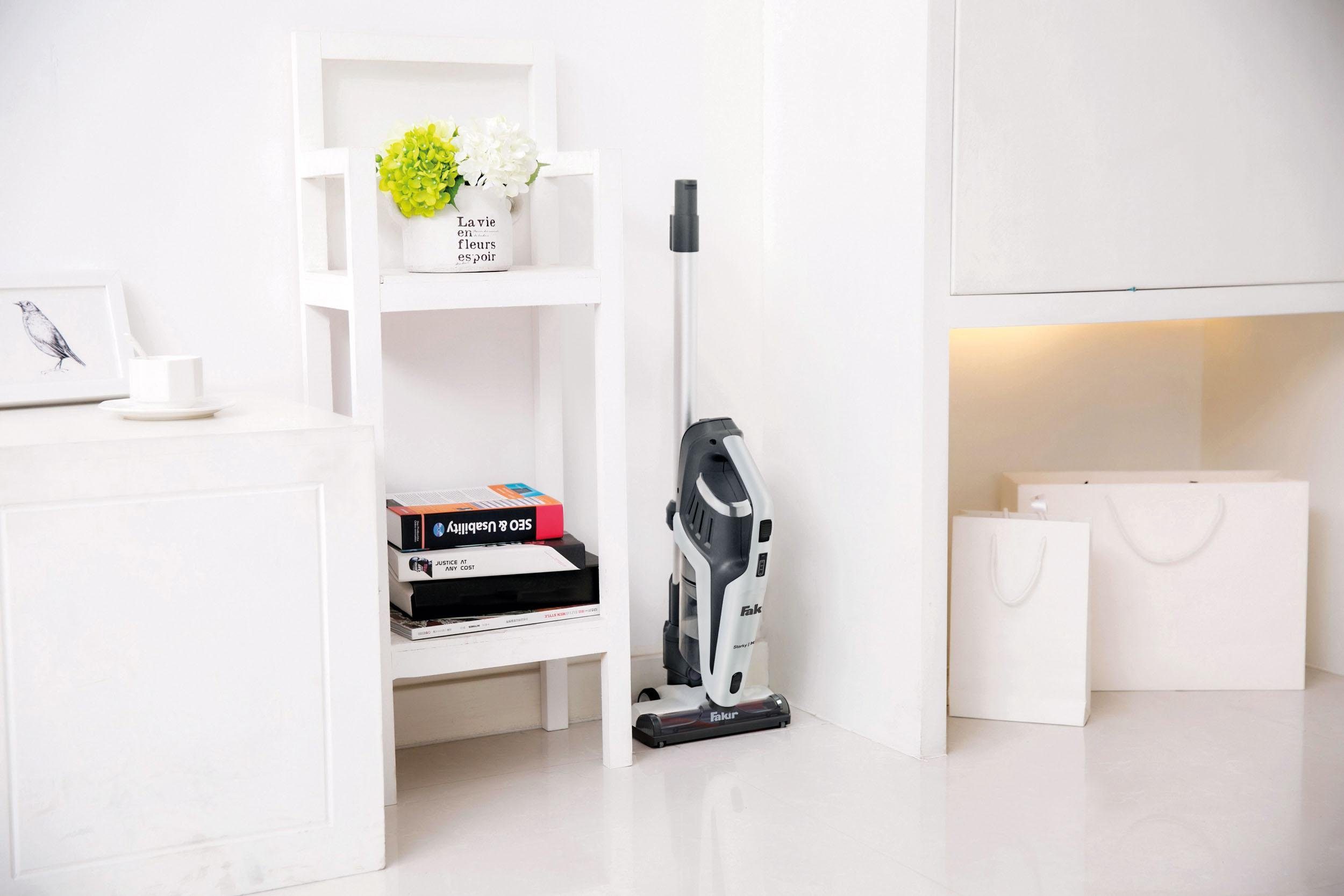 FAKIR Akku-Stielstaubsauger Starky HSA 222, 120 W, beutellos, Cyclone-Full-Power-Technologie