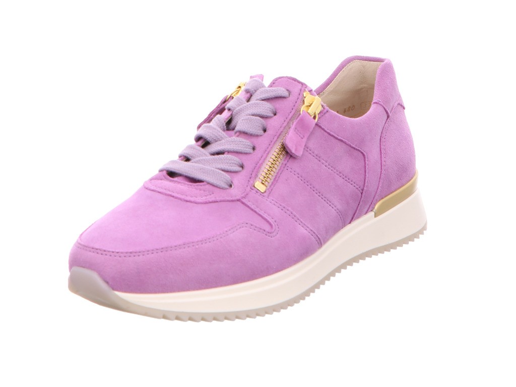 GABOR Freizeit Schnürer lila/pink Gabor Fashion Sneaker low 43.480.13 lila
