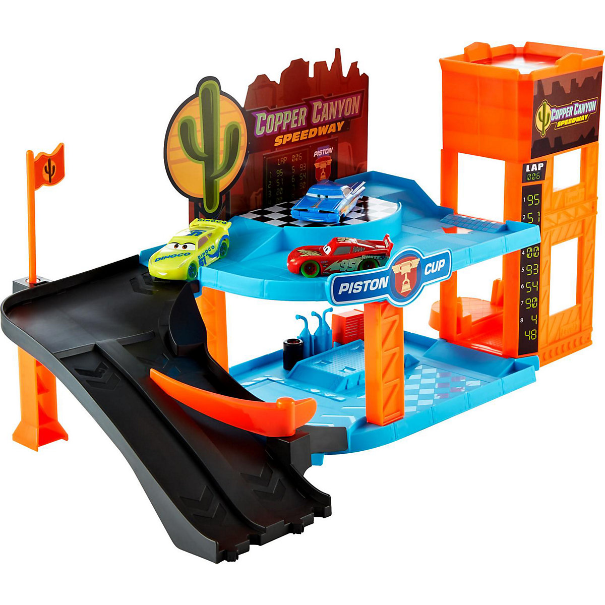 Pixar Cars Copper Canyon leuchtende Garage