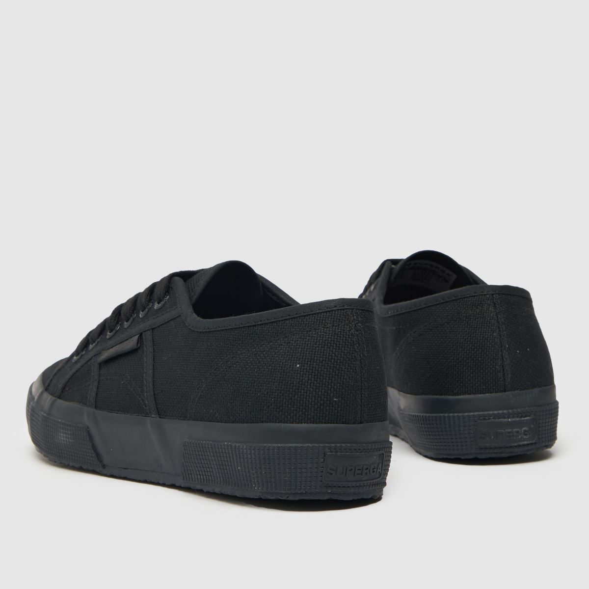 Superga – 2750 Cotu – Svarta klassiska sneakers