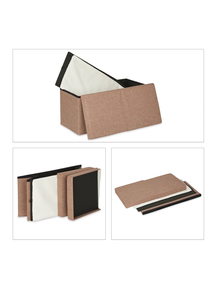 relaxdays Katzenhöhle in Hellbraun - (B)74,5 x (H)38,5 x (T)37 cm günstig kaufen onesize