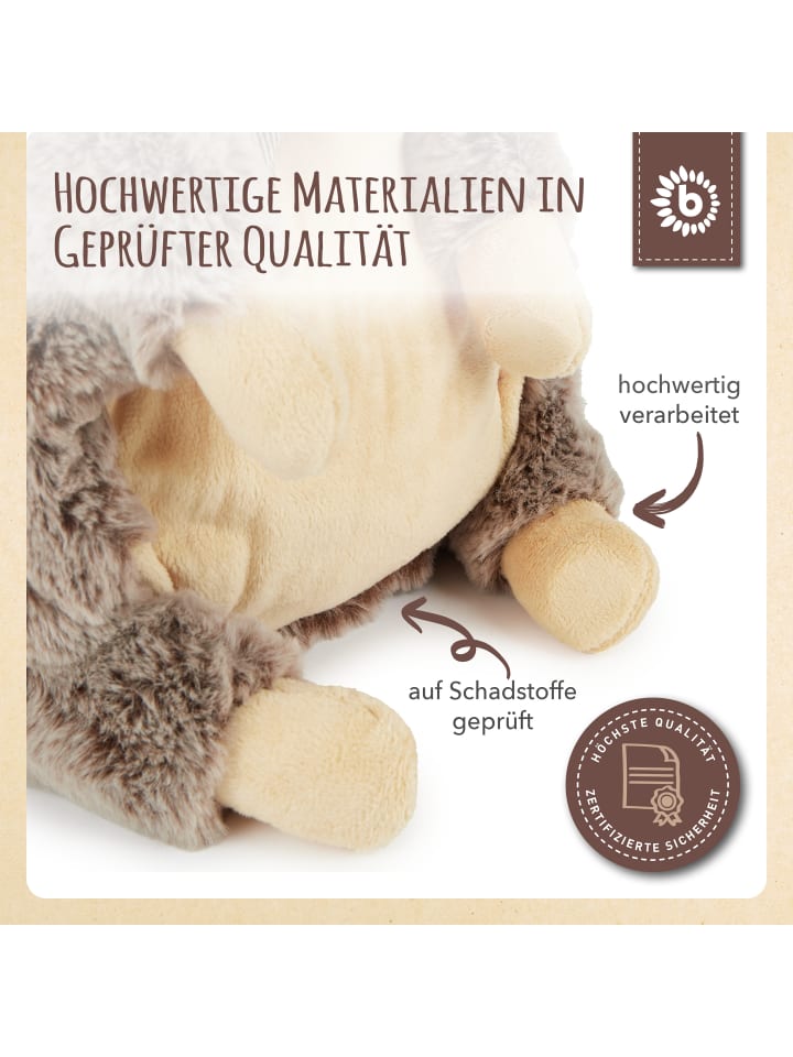Bieco Spielwaren Plüsch Kuscheltier Igel mit Magneten - ab Geburt in Braun günstig kaufen onesize