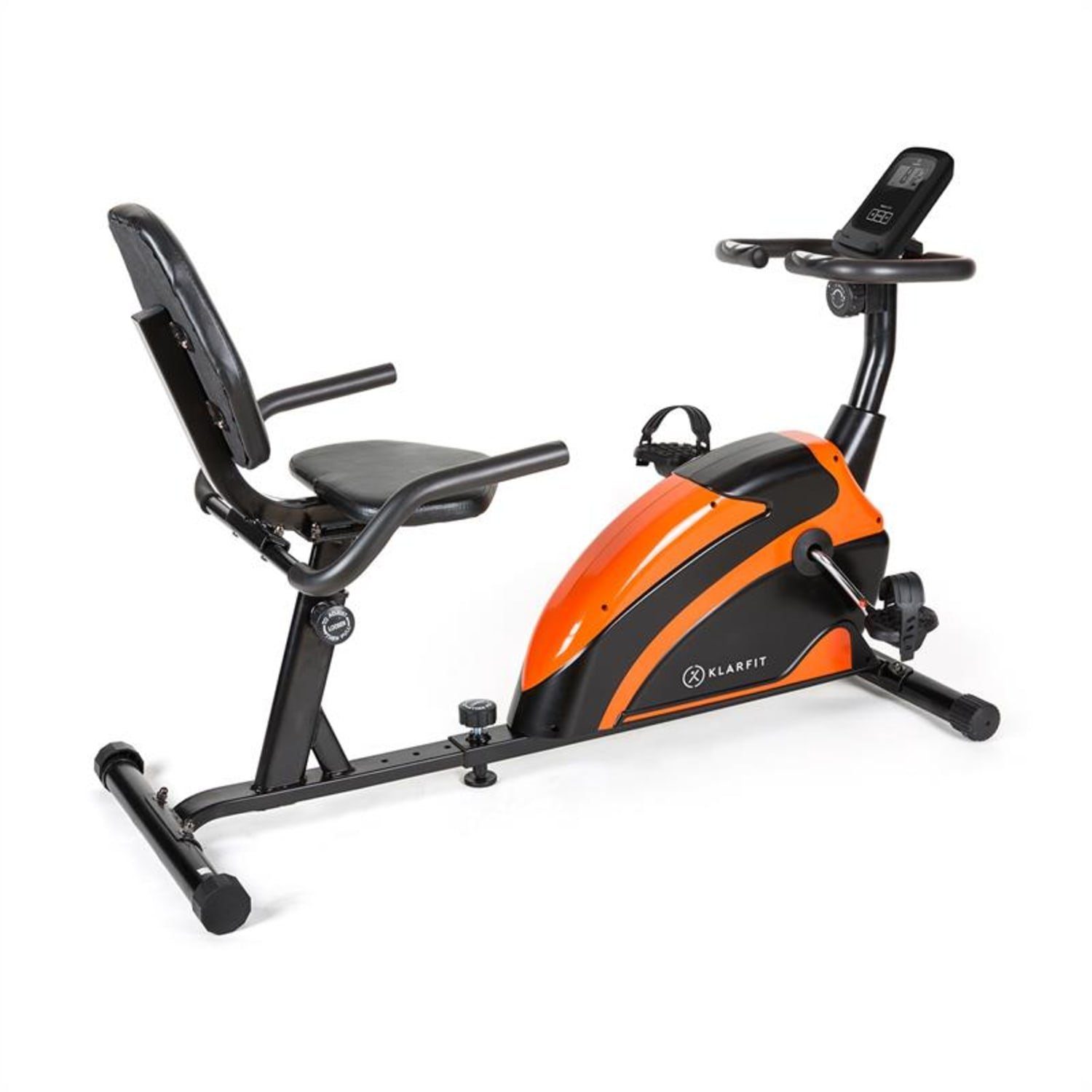 KLARFIT Heimtrainer Relaxbike 6.0 (übersichtliches LCD-Display)