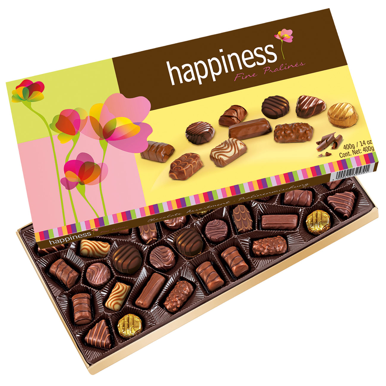 happiness Fine Pralinés 400g