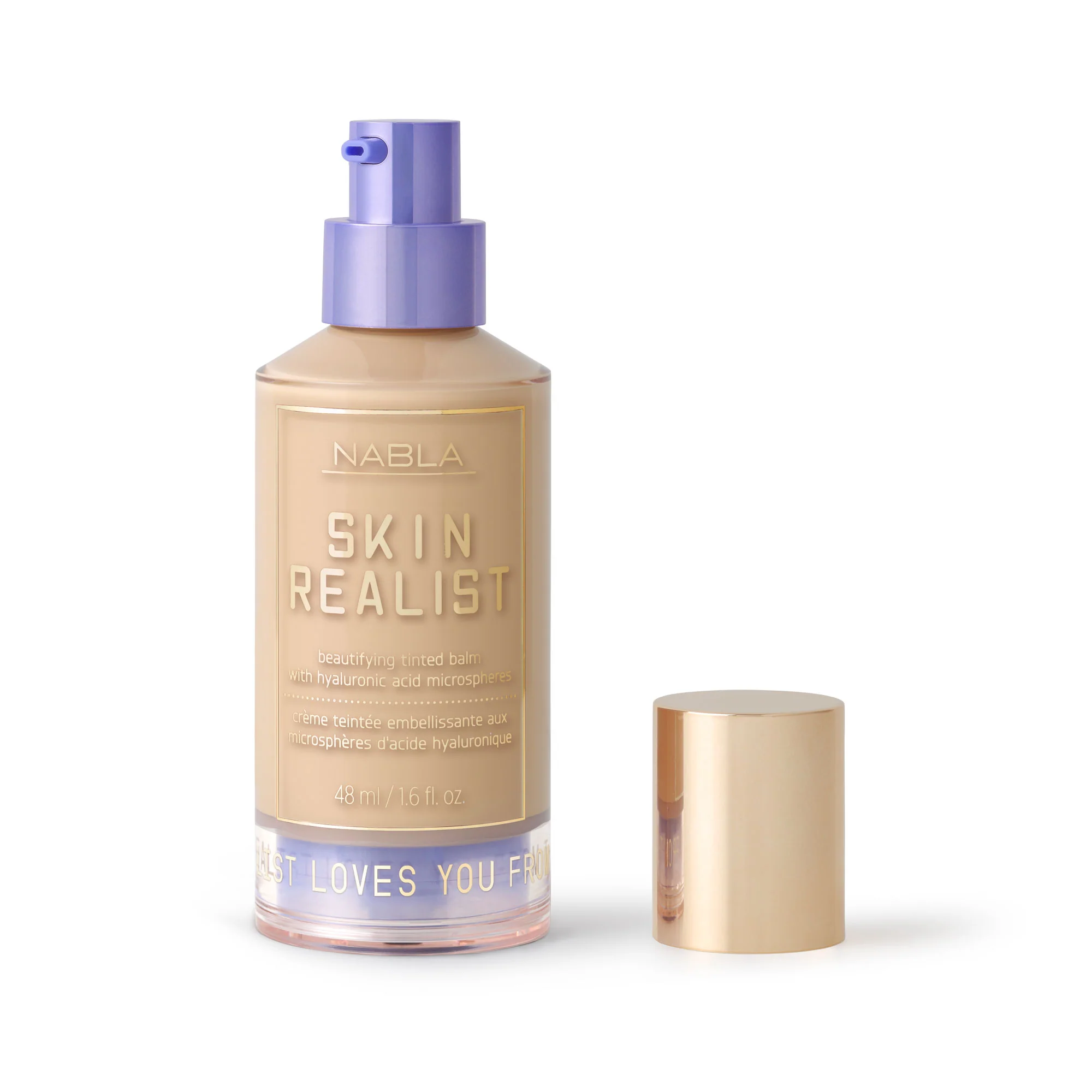 Bálsamo con color Skin Realist - Crema facial con color antiimperfecciones, BB Cream, CC Cream, base de maquillaje en crema, crema facial con color de efecto global