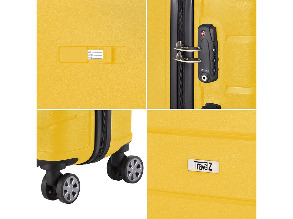 TravelZ Big Bars TSA Handgepäckkoffer