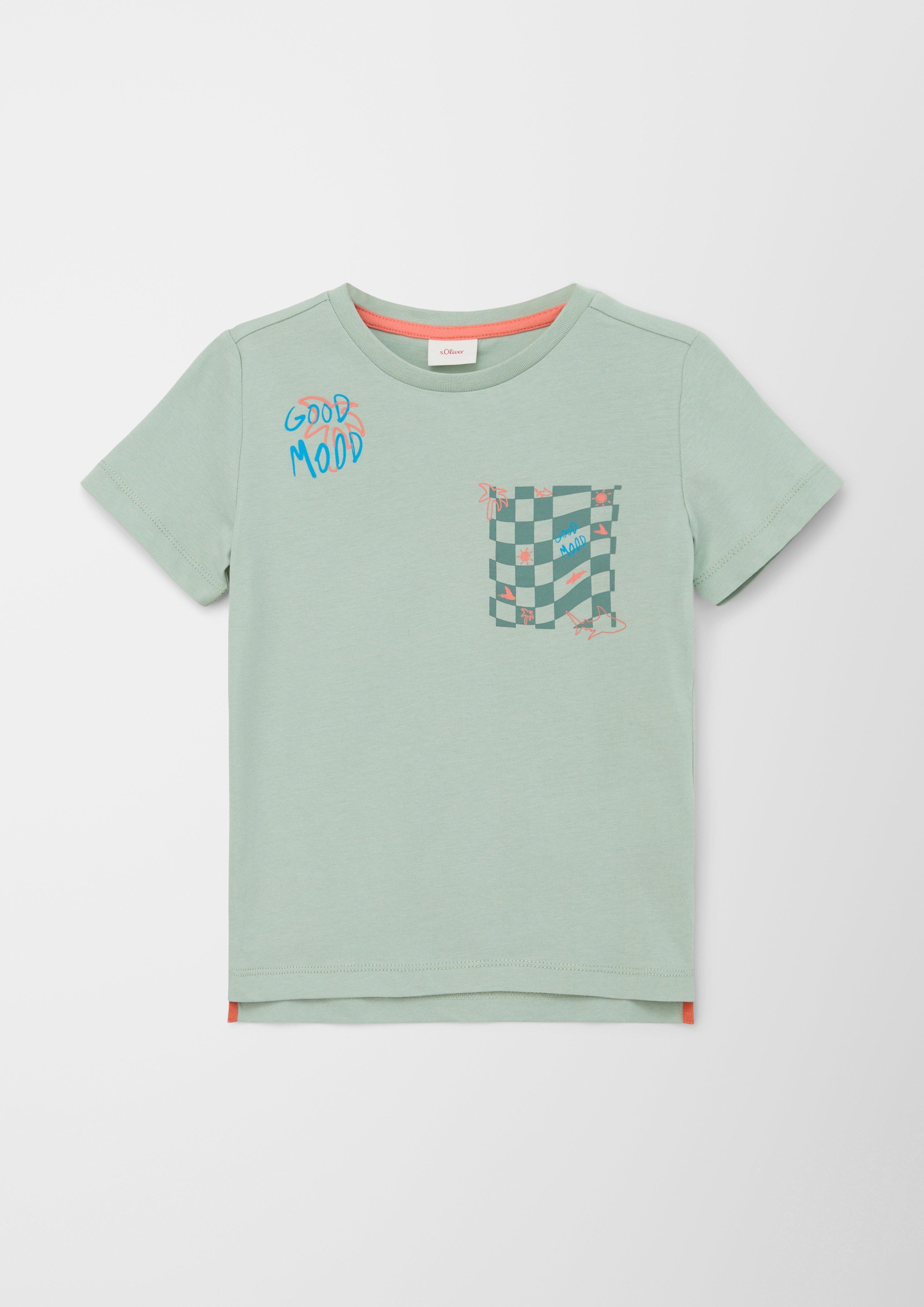 Print-T-Shirt aus Jersey  2130685-6091