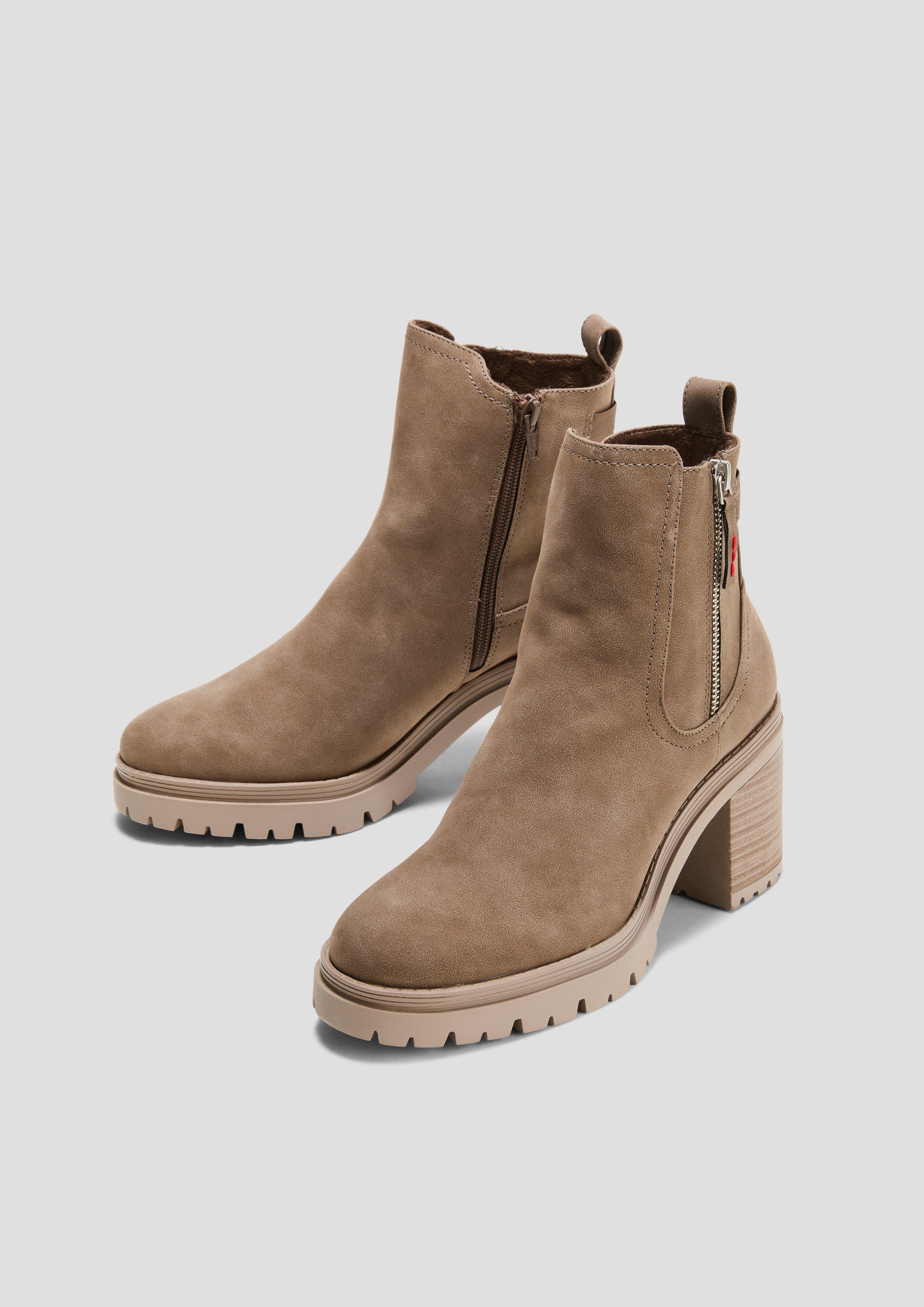 Stiefeletten mit Blockabsatz  6008535-341