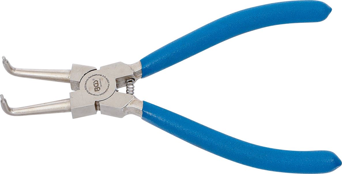Clește curbat pentru inele de siguranță BGS 447-4 pentru inele interioare 175 mm