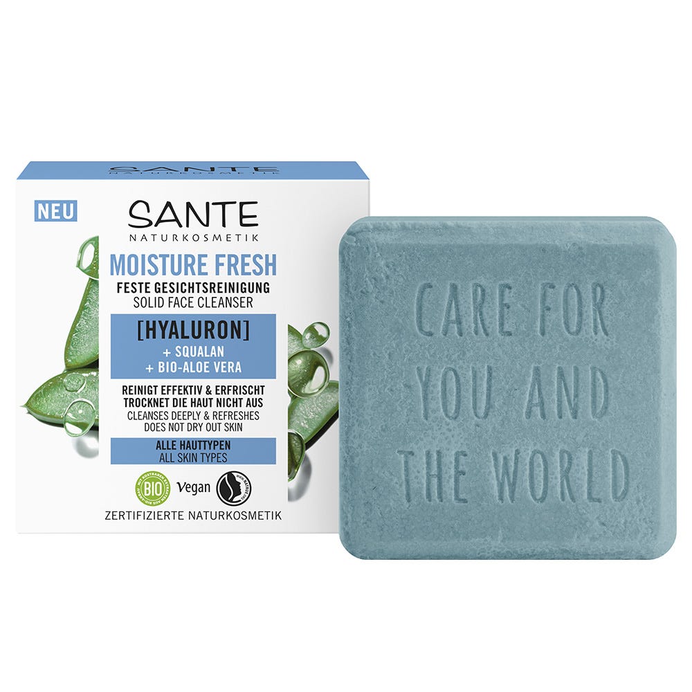 SANTE Moisture Fresh Feste Gesichtsreinigung 60 g