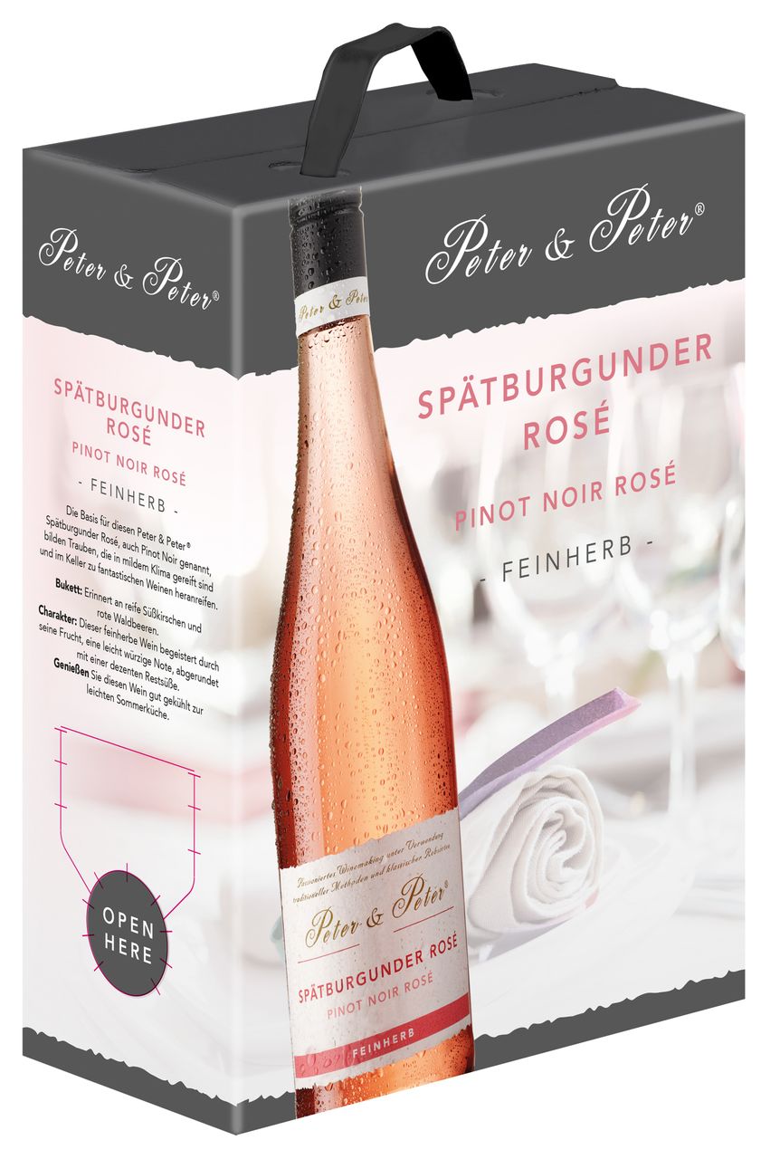 Zimmermann-Graeff Peter & Peter Spätburgunder Rosé feinherb 3l
