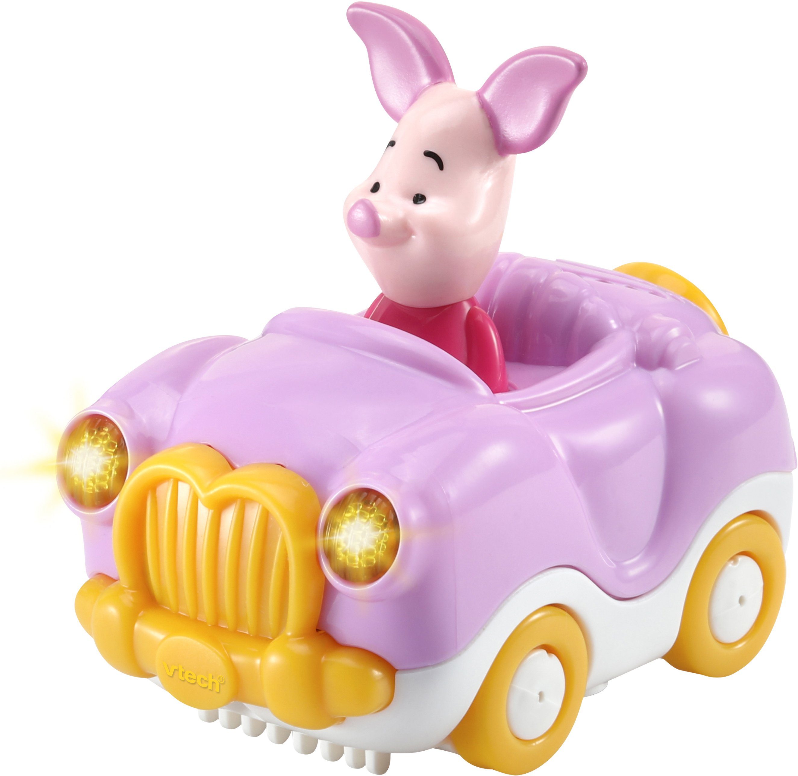 Vtech® Spielzeug-Auto Tut Tut Baby Flitzer, Ferkels Cabrio, mit Licht und Sound