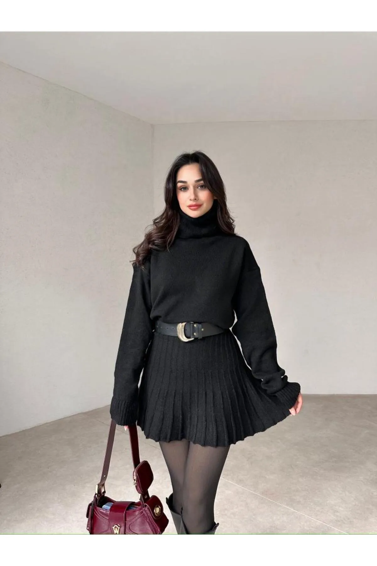 Mooi Butik  Zweiteiler - Schwarz - Regular Fit