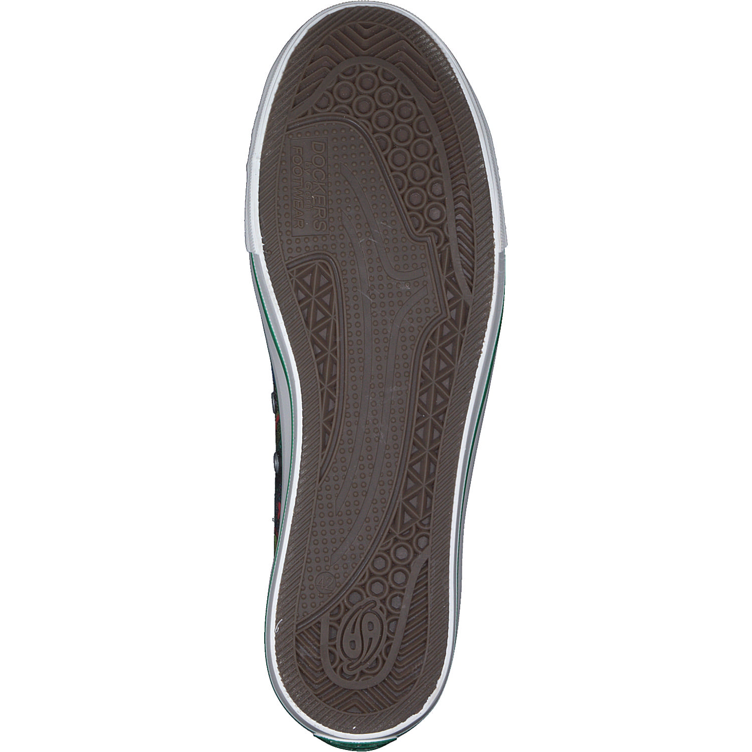 Dockers 3GUR901, Schnürschuhe, Damen, grün/multi