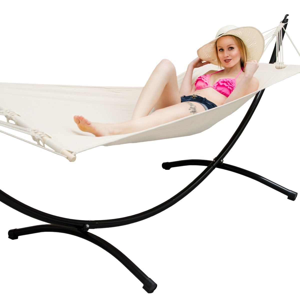 AMANKA 300 x 100 Hängematte mit Gestell