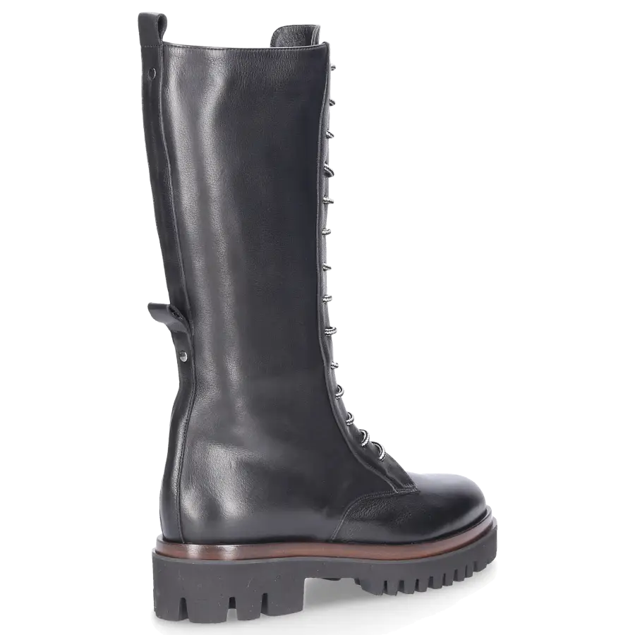 Truman's - Stiefel 9273 Kalbsleder Logo schwarz - schwarz